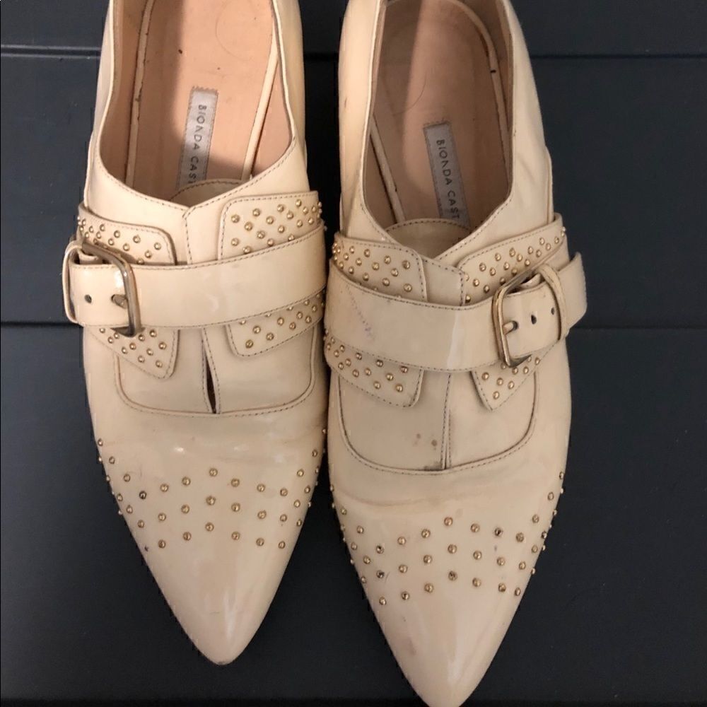 [bionda castana] studded buckle flats “Zelda”#4 - Picture 2 of 8